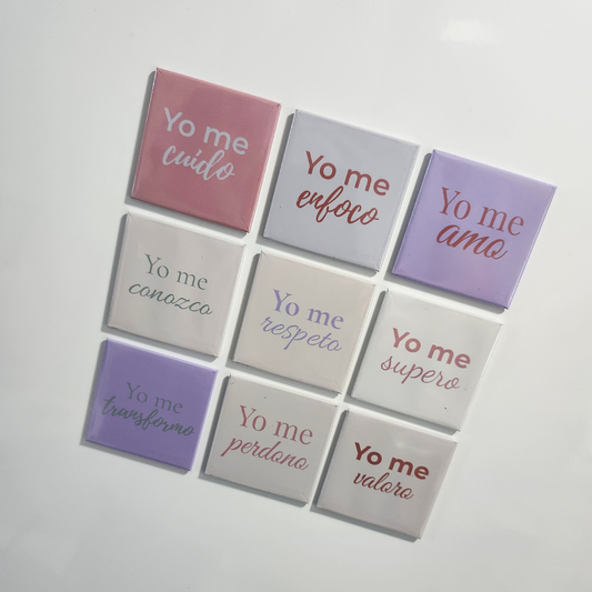 Magneto motivacional "Yo me..."