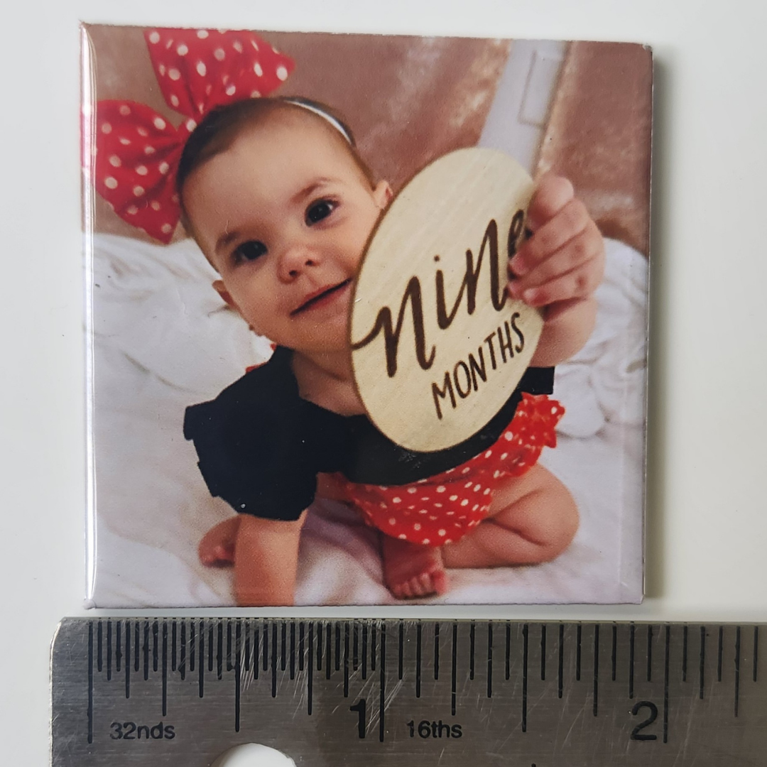 Magneto personalizado 2"x2"